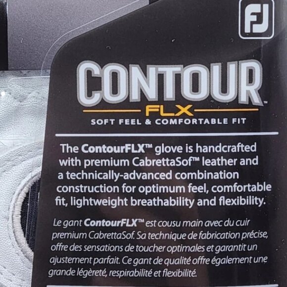 Foot Joy Men's Contour FLX Cadet Left Golf Gloves - XL - Picture 6 of 7
